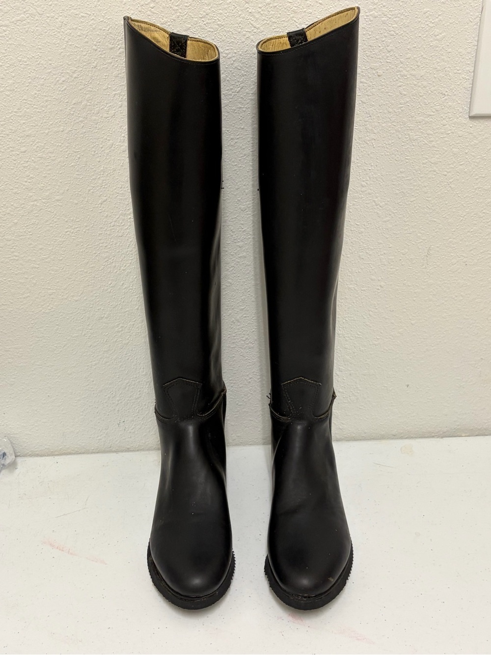 Classic Black Over-the-Knee Riding Boots